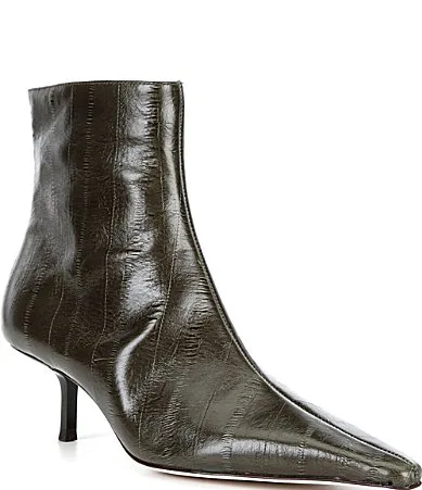 Lanee Leather Low Heel Booties by Antonio Melani