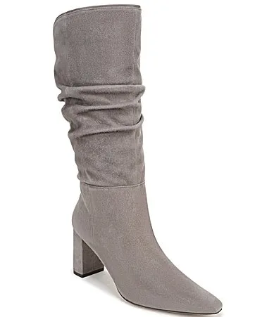 Fletcher Slouch Suede Dress Boots by Naturalizer