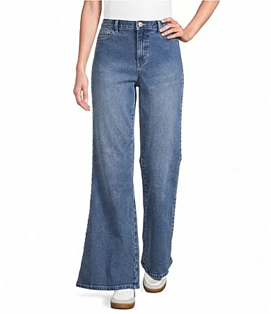 High Rise Flare Braided Seam Jeans by Nurture