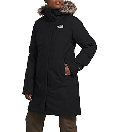 Arctic Faux Fur Trim Hooded Parka