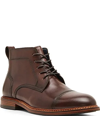 Ebner Leather Cap Toe Boots