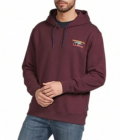 Mountain Classic Logo Hoodie by L.L. Bean
