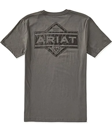 Leather Diamond Short Sleeve T-Shirt by Ariat