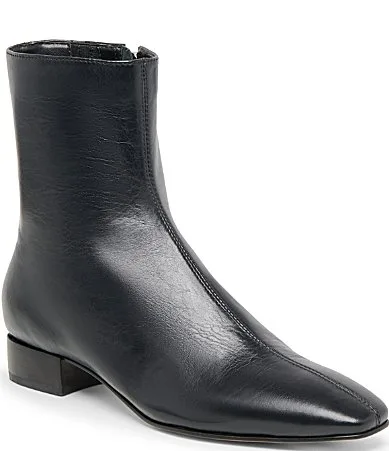 Tarine Sleek Leather Booties by Dolce Vita