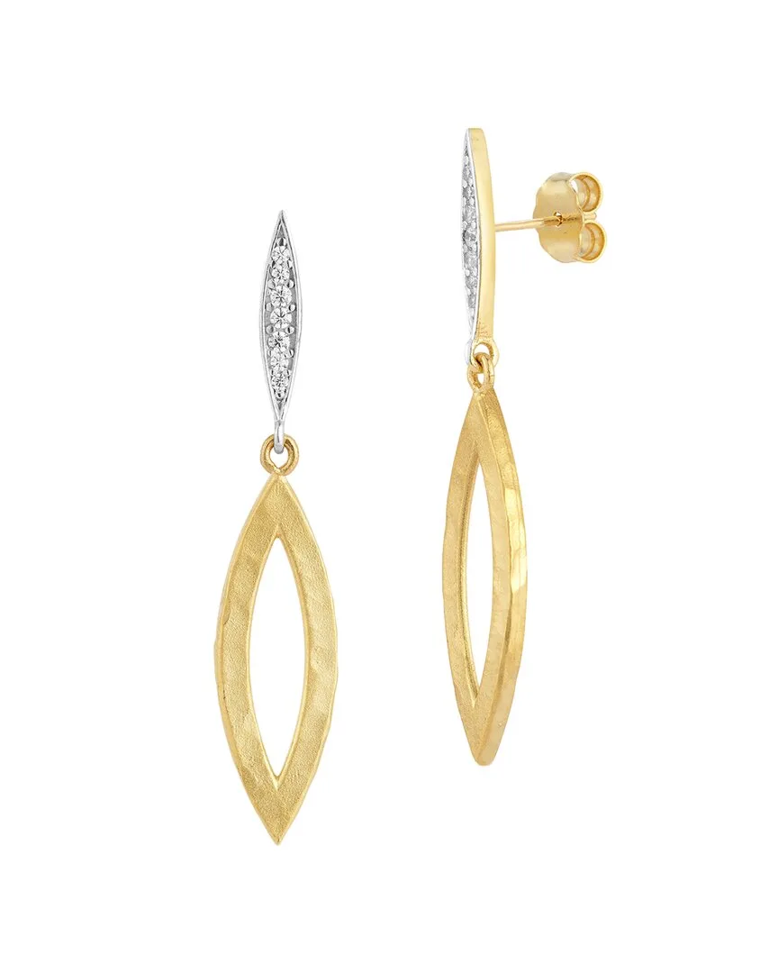 14K 0.10 ct. tw. Diamond Dangle Earrings by Reiss