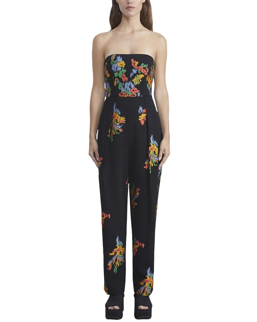 Embroidered Strapless Jumpsuit by Lafayette 148 New York