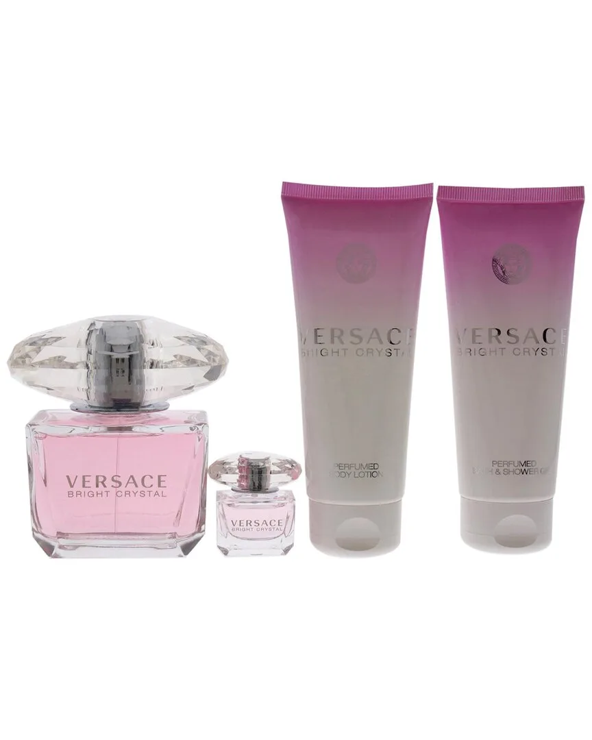 Bright Crystal 4Pc Gift Set by Versace