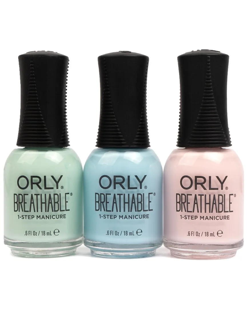 3Pc Nail Polish Set: Fresh Start, Morning Mantra, Pamper Me by Orly