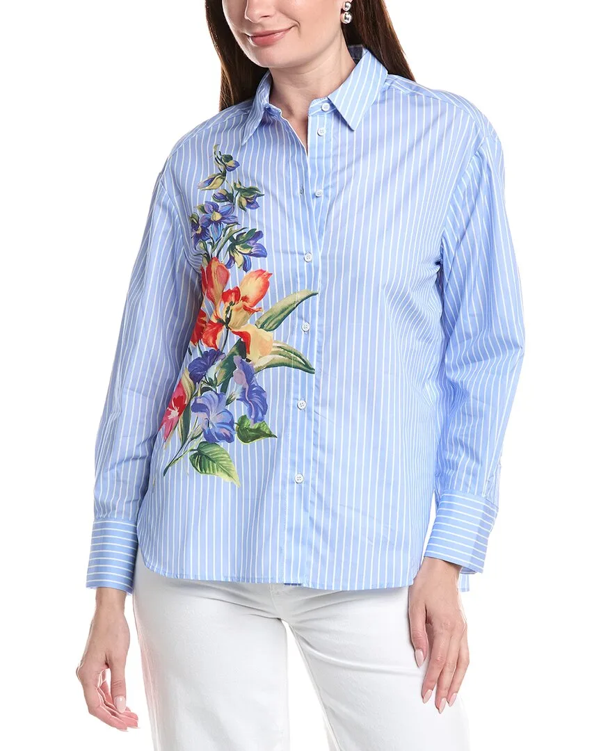 Collared Button-Down Shirt by Industry