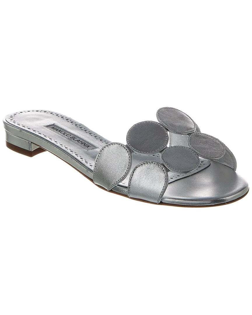 Haribalmu Leather Sandal by Manolo Blahnik