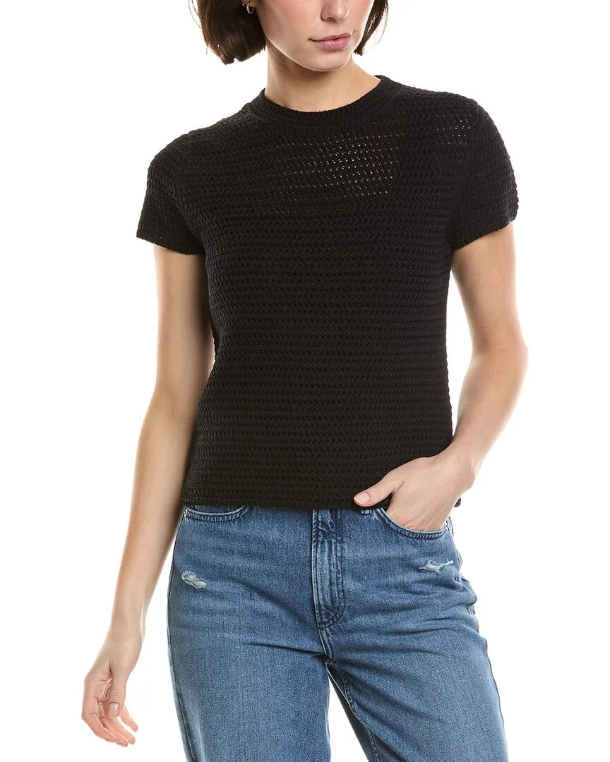 Crochet T-Shirt by Vince