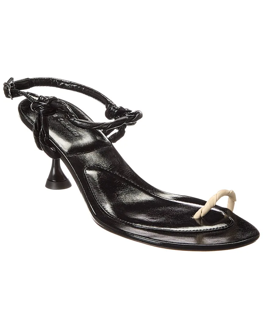 Tee Toe Leather Sandal by Proenza Schouler