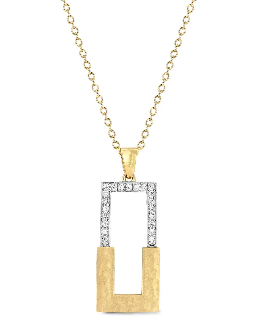 I. Reiss 14K 0.13 ct. tw. Diamond Necklace by Reiss