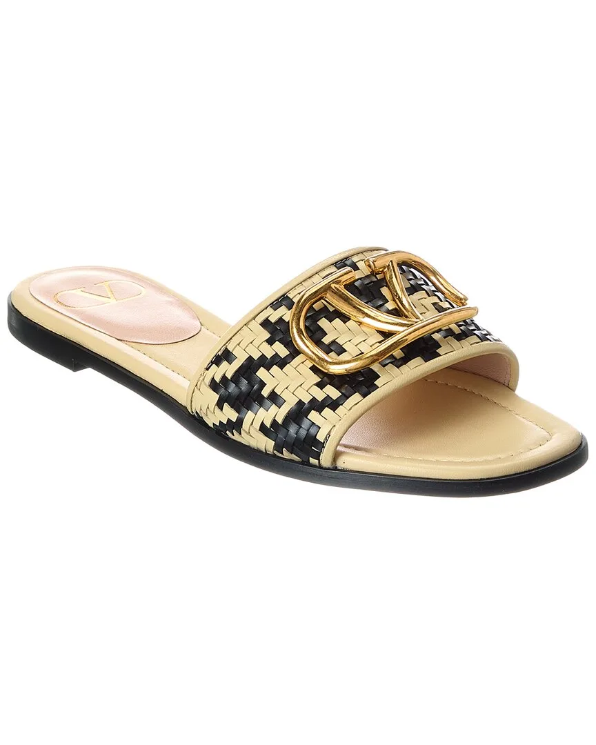 Vlogo Signature Leather Sandal