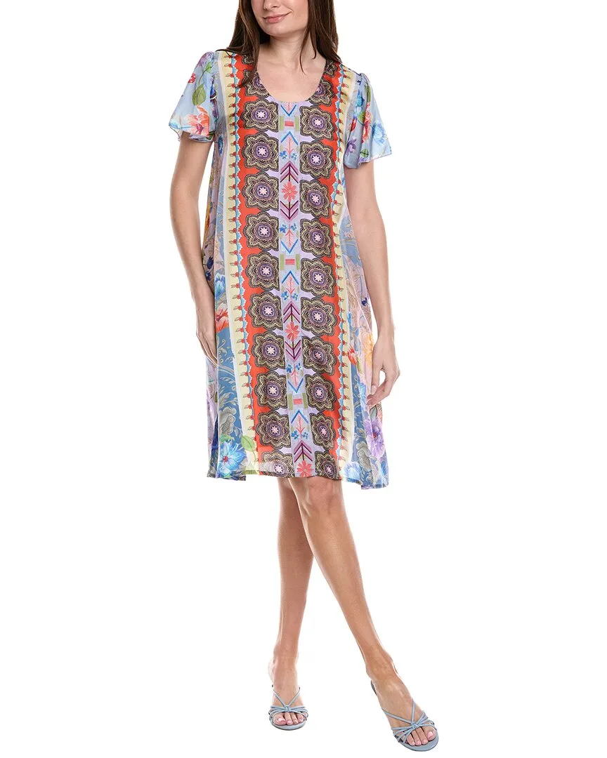 Olenah Silk Dress by Johnny Was