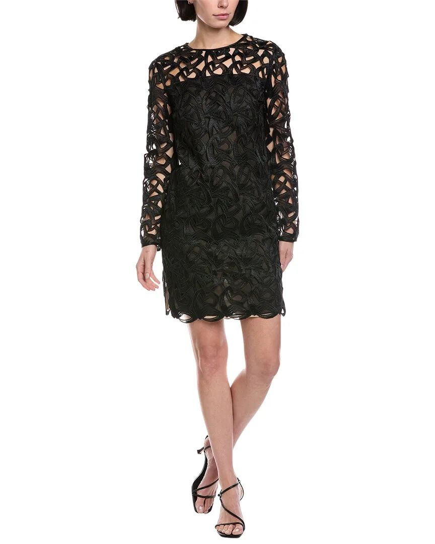 Lace Silk Mini Dress by Akris