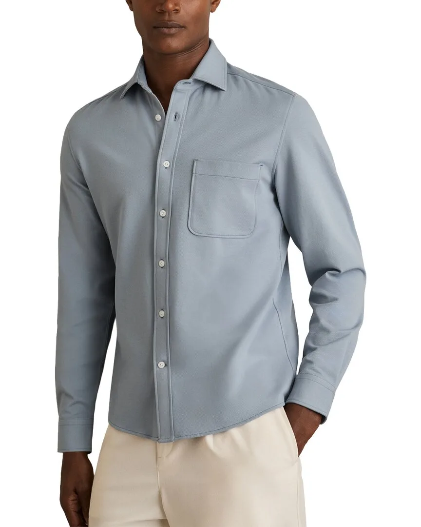 Kappo Button Through S Casual Shirt by Reiss