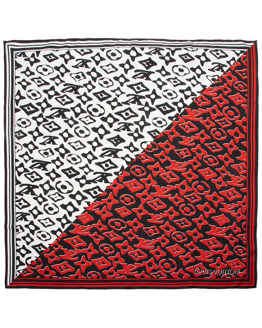 Fischer Silk Scarf (authentic Pre-Loved) by Louis Vuitton