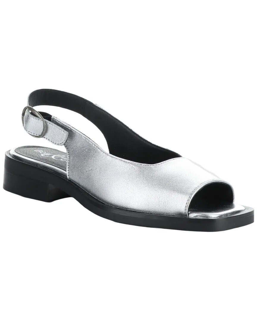 Elena Metallic Leather Sandal by Bos & Co