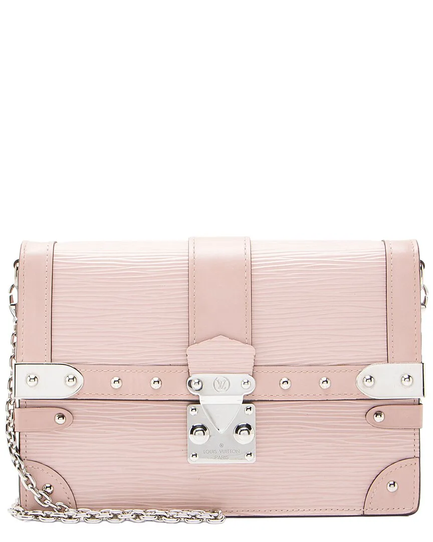Pink Epi Leather Trunk Chain Wallet (authentic Pre-Loved) by Louis Vuitton