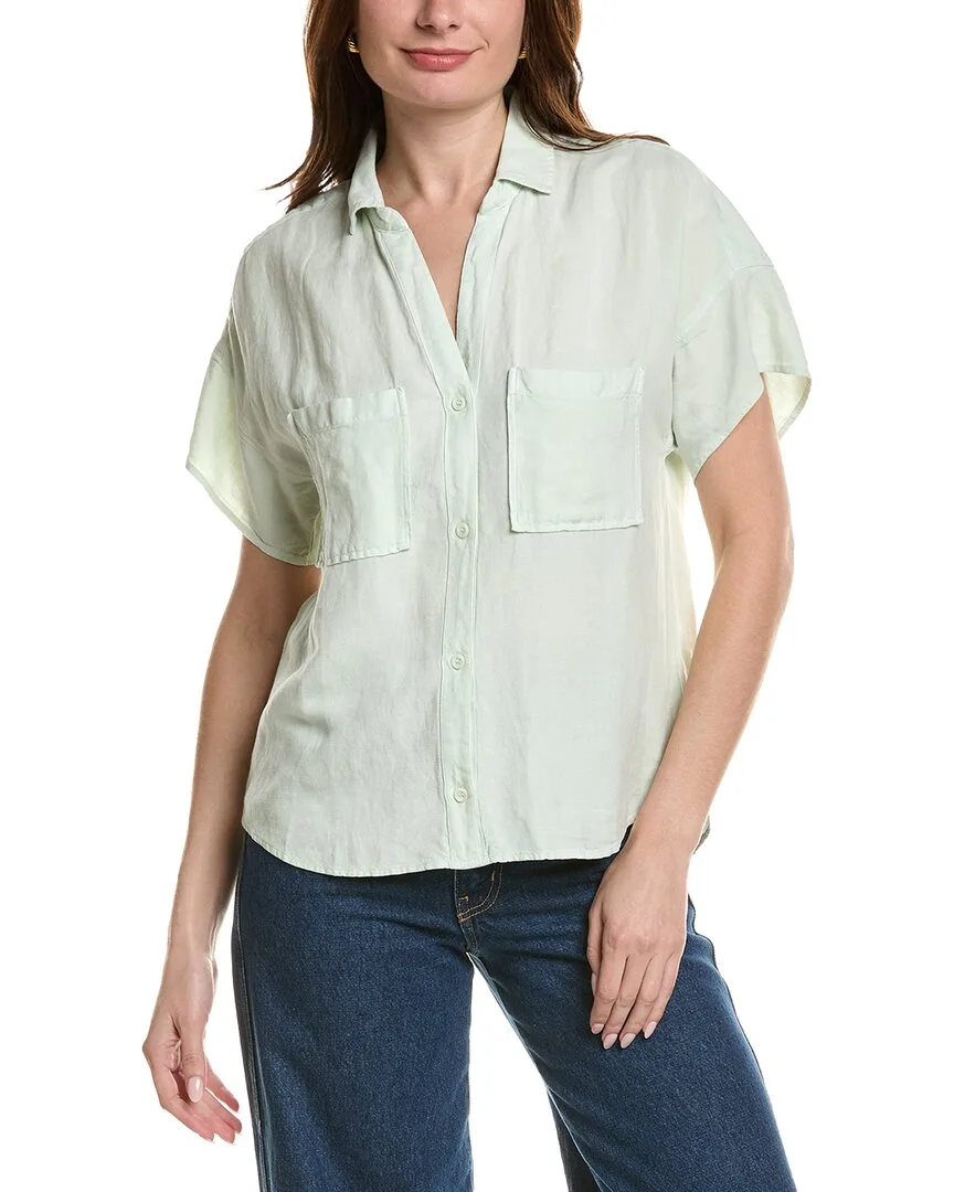 Linen-Blend Shirt by Bella Dahl