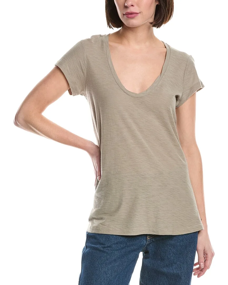 Sheer Slub T-Shirt by James Perse