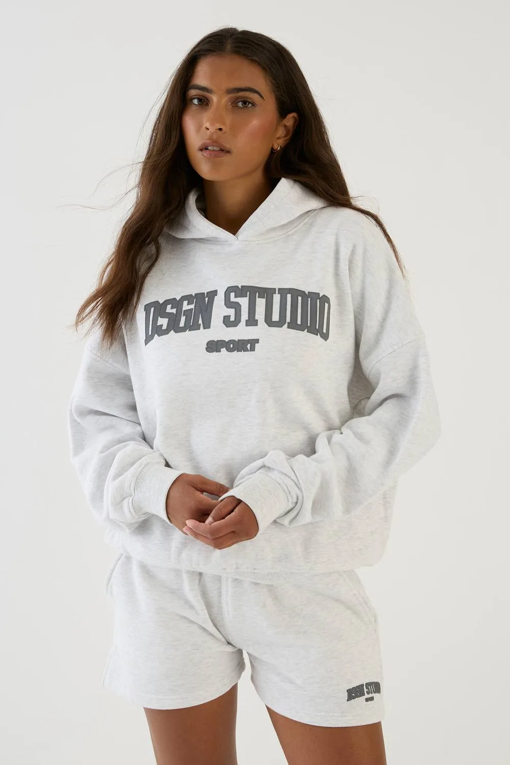 Collegiate Hooded Short Tracksuit by Dsgn Studio