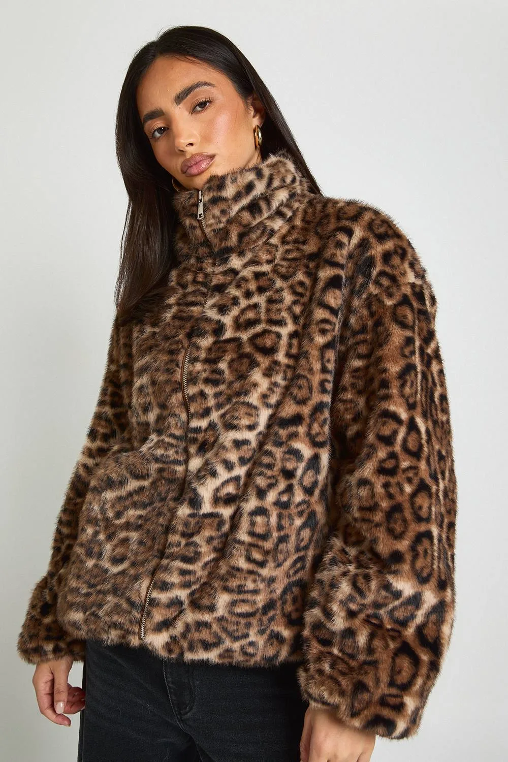 Faux Fur Coat by boohoo