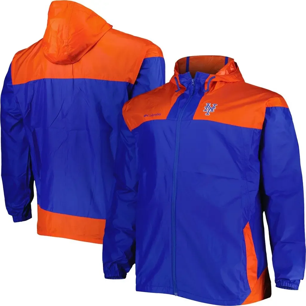 Columbia Royal New York Mets Flash Forward Challenger Omni-Shade Full-Zip Windbreaker by Columbia