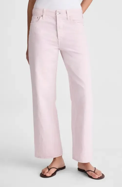 Low Slung Baggy Crop Jeans by Madewell