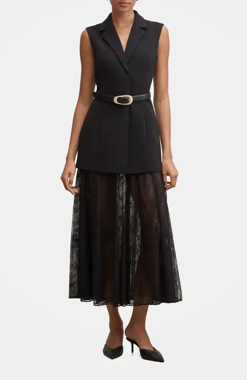 Shanae Belted Lace Maxi Dress by Ever New
