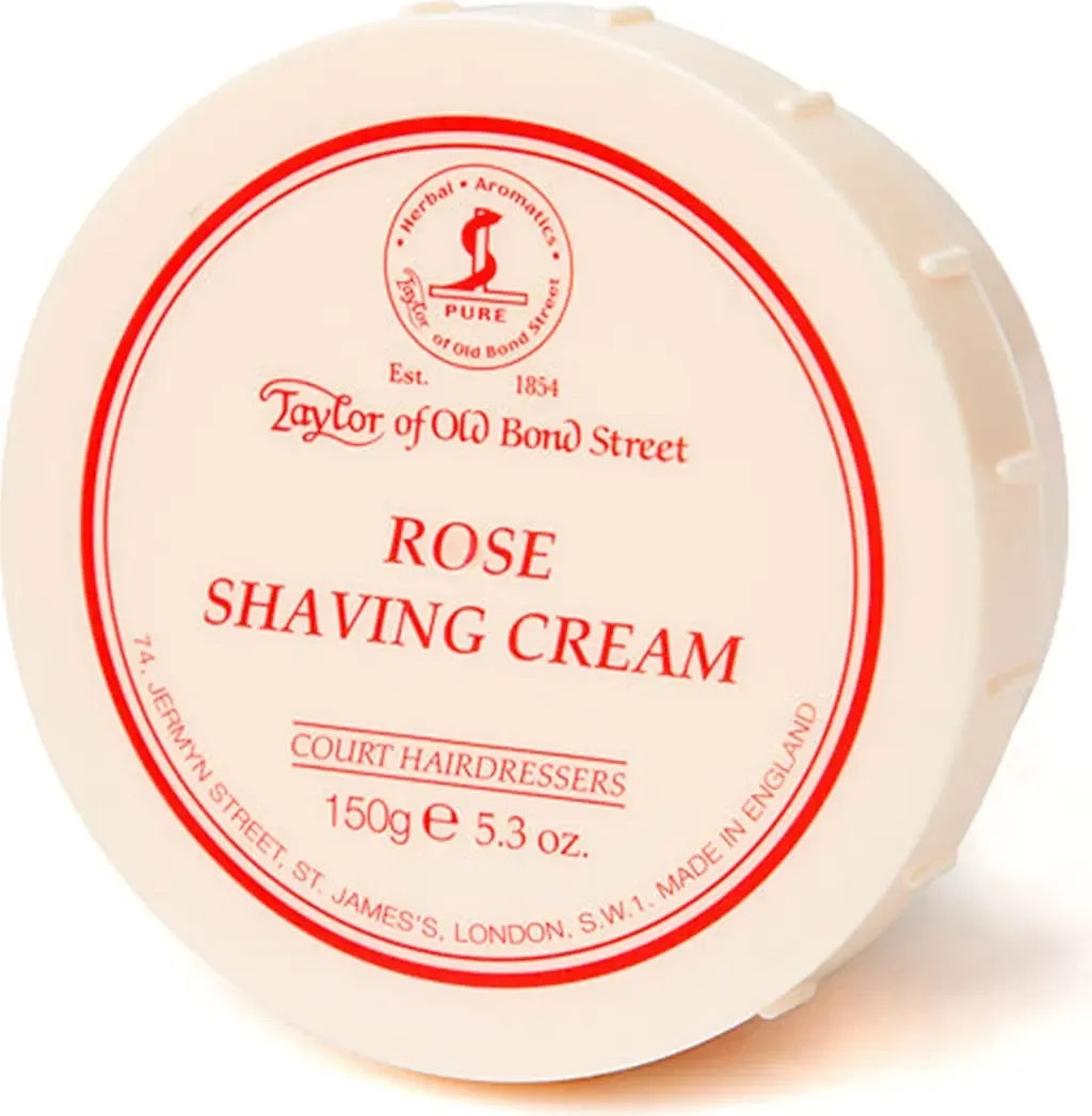Rose Shaving Cream Bowl by Taylor of Old Bond Street
