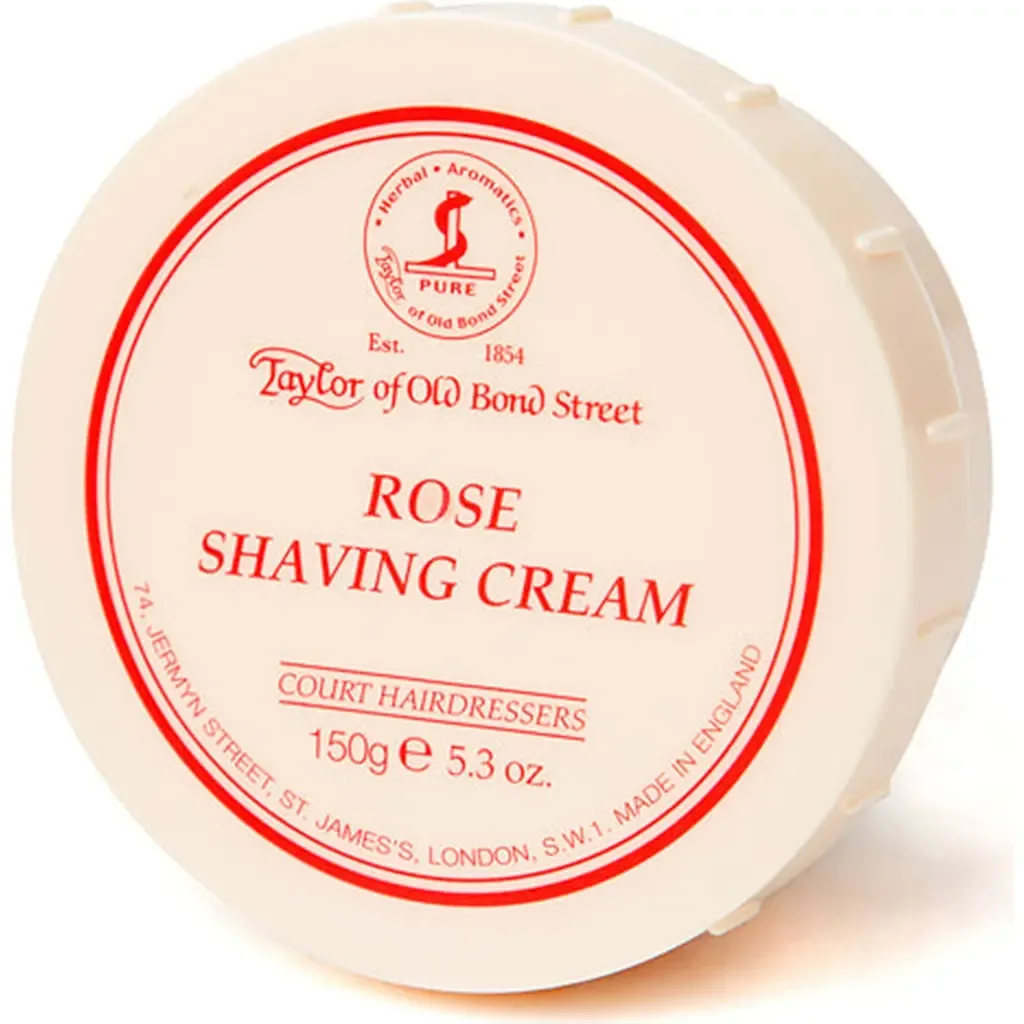 Rose Shaving Cream Bowl by Taylor of Old Bond Street