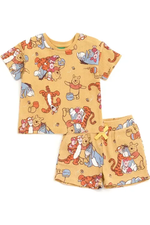 Winnie the Pooh T-Shirt and Waffle Shorts Set by Disney