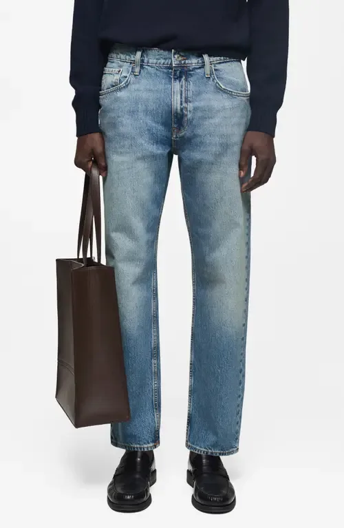 Bob Straight Leg Jeans by MANGO