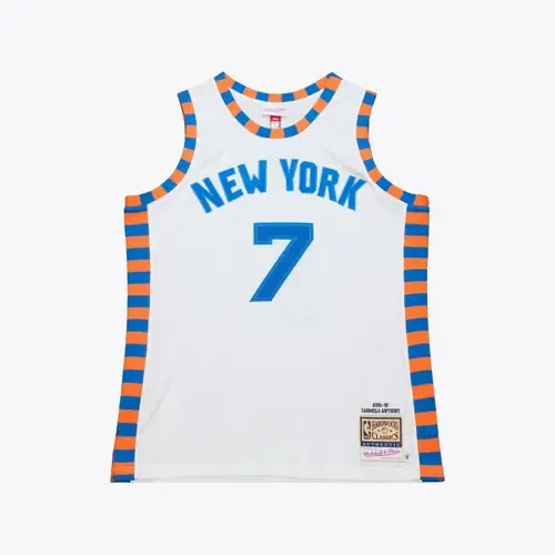 Mitchell & Ness Carmelo Anthony New York Knicks 2015-16 Hardwood Classics Authentic Jersey by Mitchell & Ness