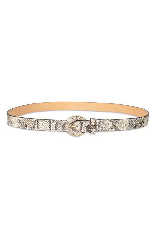 Leather Inlay Belt by Sam Edelman