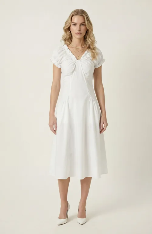 Short Sleeve Mini Dress by Modenaire