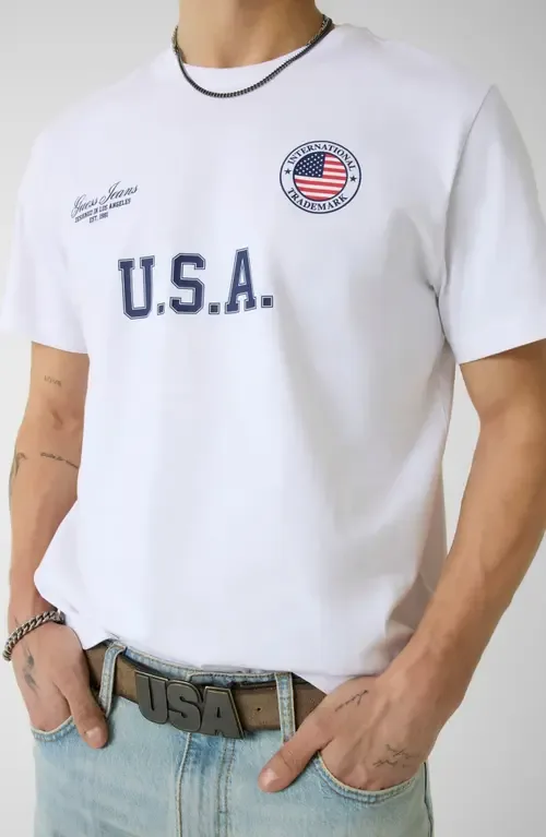 GJ Regular Fit World Cup T-Shirt by GUESS