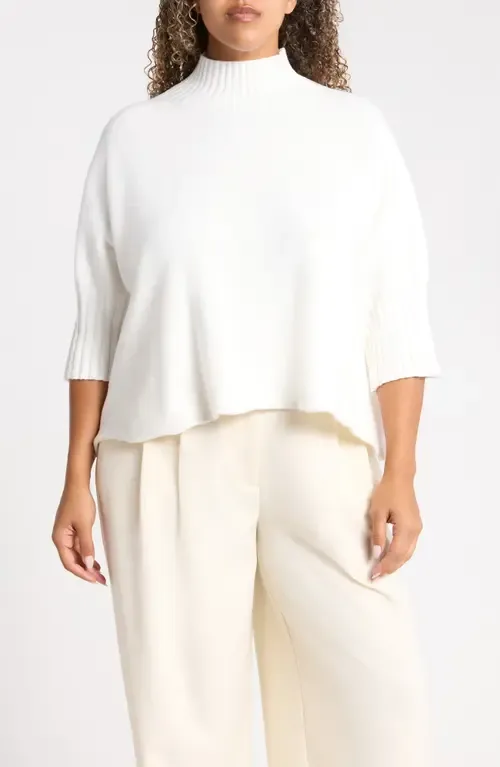 Crop Turtleneck Sweater by RAIN AND ROSE