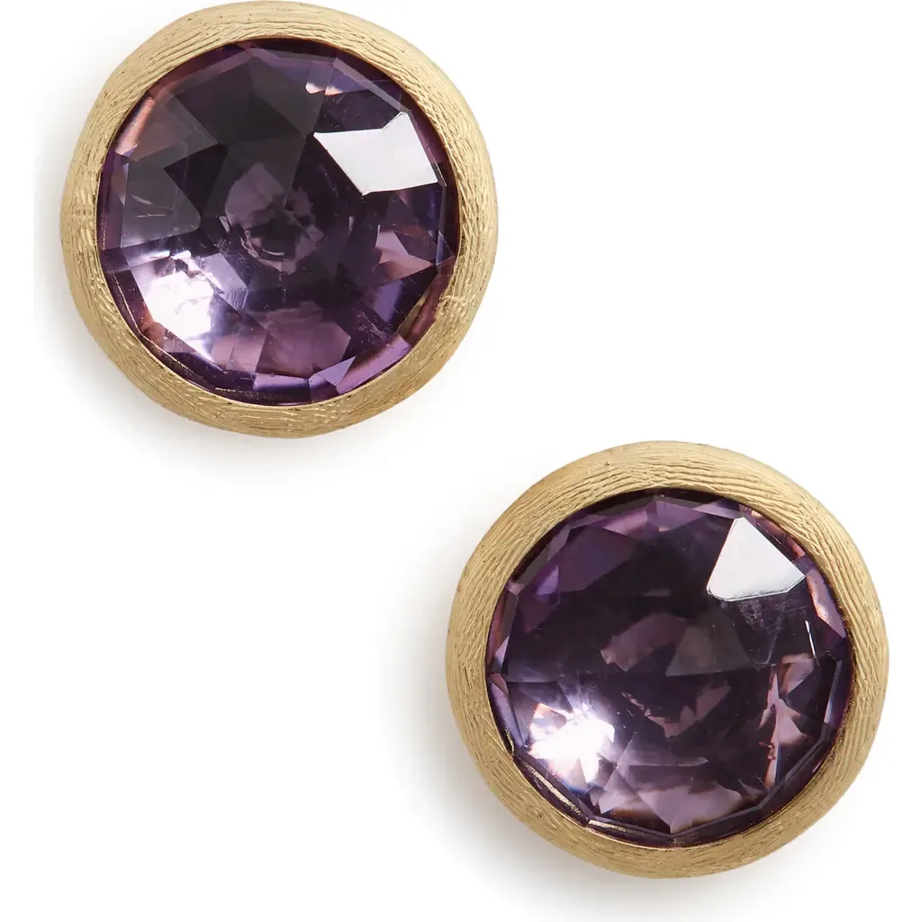 Jaipur Semiprecious Stone Stud Earrings by Marco Bicego