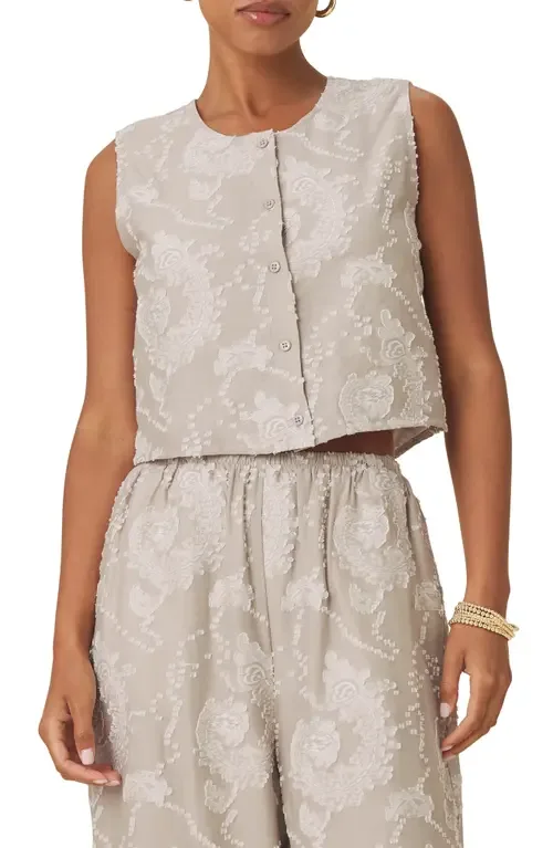 Ezra Button-Up Tank by Splendid