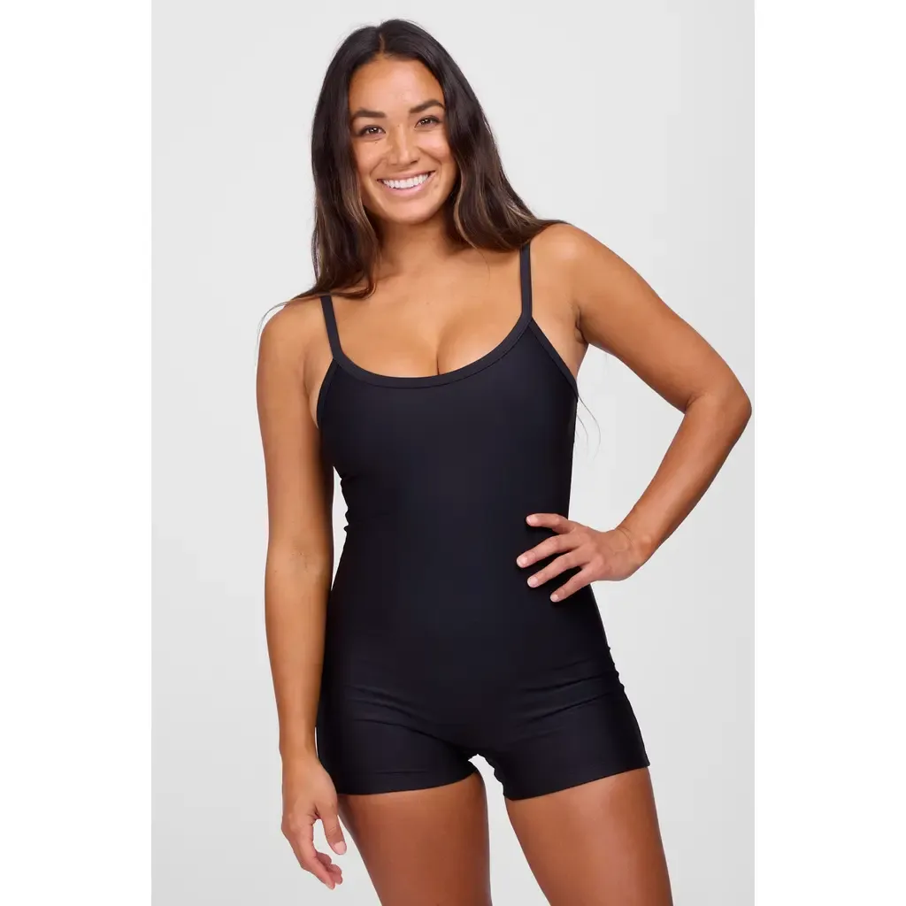 Rebecca Romper One Piece Swimsuit by JOLYN