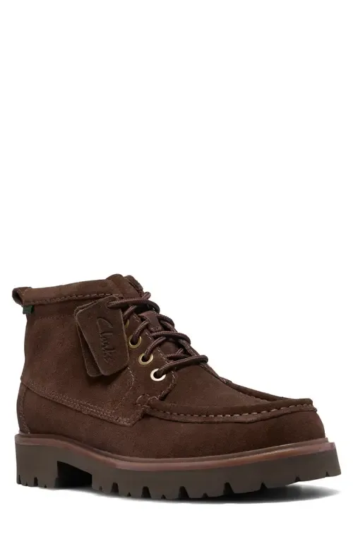 Cleyhill Hi Boot in Brown Sde by Clarks(r)