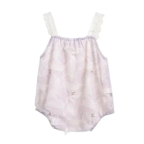 Paisley Lace Romper by Banblu