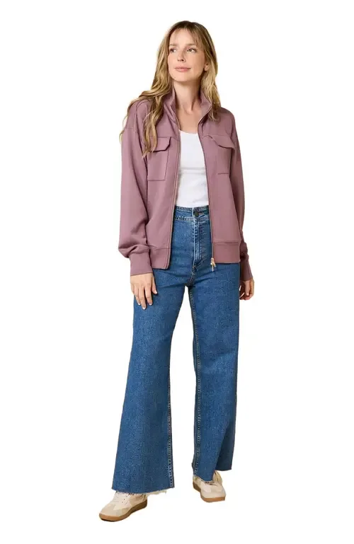 DreamTech Double Zip Bomber Jacket by Softies