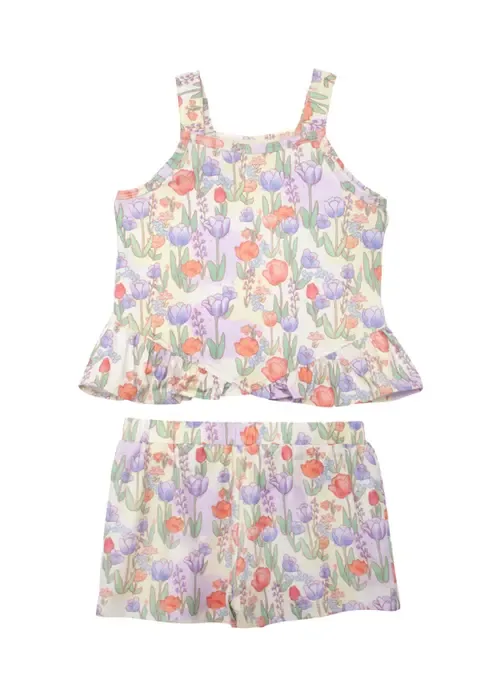Tulip Twirl Tank Two Piece Set by Mabel + Honey