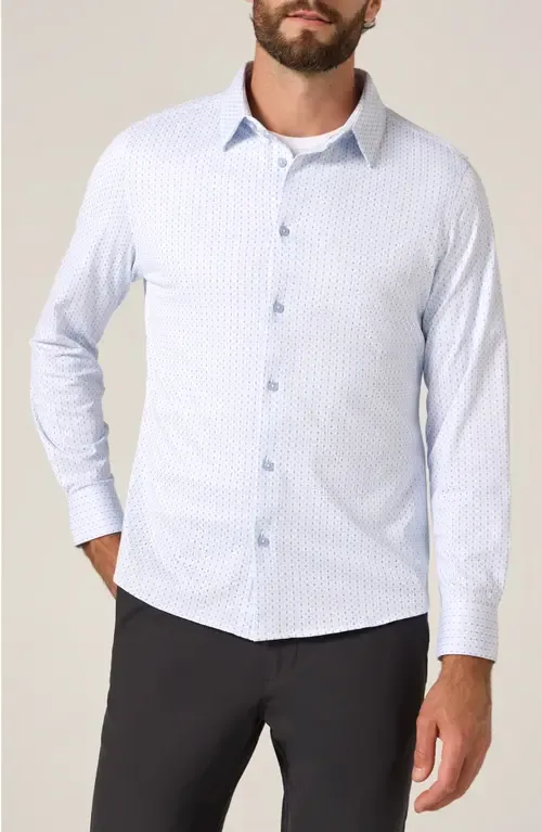 Upton Wrinkle Resistant Performance Button-Up Shirt by 7 Diamonds