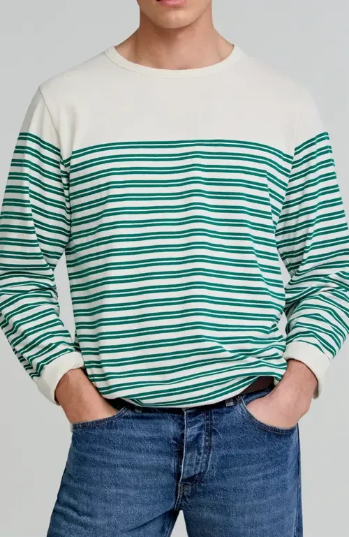 Camp Stripes Ls Tee by Scalpers