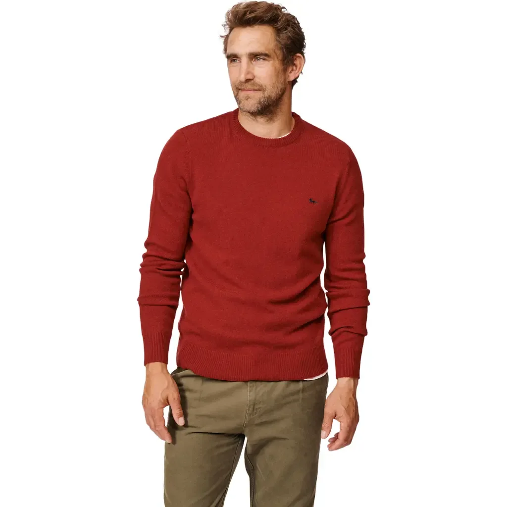 Westbourne Crew Neck Merino Sweater by Aubin